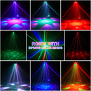 200W RGBW 4-IN-1 Lighting Effect and Starry Effect Controlled DMX512 AUTO Sound-activated and Master-slave For DJ Party Wedding