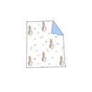 Easter boutique children's suit lapel lace short sleeve elastic rabbit flower print trousers girls boys trousers pajamas set