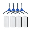 Compatible for Cecotec Conga 1090 1790 Titanium Ultra Robot Vacuum Spare Parts Accessories Main Side Brush Hepa Filter Mop Rag