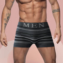 Kit 5 Underwear Box Boxer Adult Seamless MEN Microfiber Miscellaneous Colors