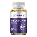 Melatonin - Improve Sleep Quality, Relieve Anxiety, Stress, and Help Deep Sleep - 120 Capsules
