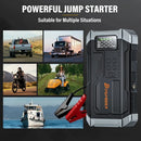 POPDEER PD-JA3 5000A 4-in-1 Jump Starter, 150PSI Air Compressor, 12V USB Powerbank with LCD Display, 10L Gas/8L Diesel