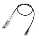 BAFANG Motor Cable Hydraulic Brake Gear Shift Sensor Display Brake Speed Extension Cable USB Programming EB-BUS 1T4 1T2 Cable