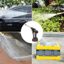 30Bar Akku-Hochdruckreiniger 20000mAh Schaumwasserpistole Spritzpistole für Auto Haus Garten Reinigung