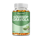 Soursop Graviola - Immune Enhancement Promote Digestion & Cellular Health, Improve Mood and Relieve Stress - 120 Capsules
