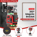 16 Lines Laser Level With 1.2M Tripod Green Line SelfLeveling 360 Horizontal And Vertical Remote Control Green Beam Laser Levels