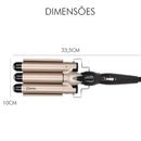 Chapinha Triondas Modelador de Cachos Ondulador Formador Triplo