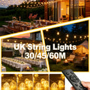 The Horizon Line | 24V Low-Voltage Remote-Controlled Outdoor String Lights