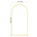 The Aisle Arch | Modular Rust-Proof Metal Wedding Backdrop in 3 Sizes