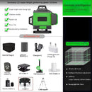 16/12 Lines 4D Laser Level green line SelfLeveling 360 Horizontal And Vertical Super Powerful Laser level green Beam laser level