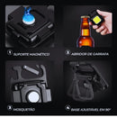 Mini Lanterna Com Led 4 Modos de Luz 4 Funções, Chaveiro portatil e abridor de garrafas