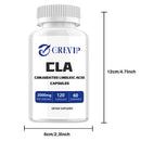 CLA – Fettverbrenner, Appetitzügler, Gewichtsmanagement, schlanke Muskeln und Definition – 120 Kapseln