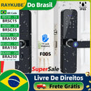 Aus Brasilien RAYKUBE F005 IP65 Wasserdichtes TT Lock Elektronisches Smart Türschloss mit Fingerabdruck/Karte/Passwort/APP Entriegelung