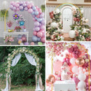 The Aisle Arch | Modular Rust-Proof Metal Wedding Backdrop in 3 Sizes