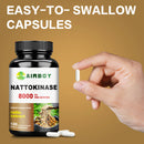 Nattokinase - Supports Heart and Blood Vessel Health and Promotes Blood Circulation - 120 Capsules