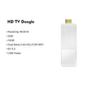 S13 Air Smart TV Stick Android 14 Rockchip RK3518, 2.4G&5G WiFi6 Dual Band, 2GB 16GB ROM 4K HDR Bluetooth Voice Remote Control