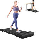 Speed Range and Remote Control 130 KG bigzzia Treadmills for Home Walking Pad Treadmill 2.5HP underdesk treadmill with 1-10 km/h