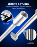 OMT 8pc Rear Axle Seal Bearing Puller Set Slide Hammer Kit w Yoke Hook Adapters  Bearing Removal Tool Set