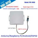 Mini Embedded UHF RFID Module Raspberry Pi Access Control Card Reader 0-5.5dbi Antenna Integrated RFID Module Reader
