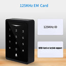 2.4G Wifi Tuya & Smartlife App Backlit Access Control Keypad IP66 Waterproof Standalone RFID 125kHZ EM Card Reader Wiegand 26Bit
