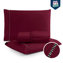 Super Soft Breathable Anti-Wrinkles 400 Yarn Bed Set Single/Couple/Queen/King Hotel Touch