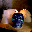 Skull Scented Candle Silicone Mold Epoxy Resin DIY Table Decoration Plaster Soft Clay Tools Halloween Decoration Ornaments