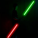 PHS Dueling Lightsabers,4 Modes Sounds for Adults,Black Metal Hilt Light up Sword Toys for Birthday Party Favors (99cm)