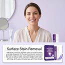 Purple Teeth Whitening Strips Gentle Formula Enamel Safe Stain Removal Sensitive Teeth Care Bleaching Shade Guide Dental Care Patches