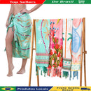 Beach Outcome Pareô Style Canga Printed Size 170cm/110cm
