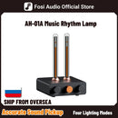 Fosi Audio AH-01A Tube Music Rhythm Light Desktop LED Rhythm Ambient lamp With High Sensitivity Mic  Desktop Decoration For Game