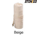 STONEGO 48/72 Holes Canvas Wrap Roll Up Pencil Pen Bag Holder Case Storage Pouch