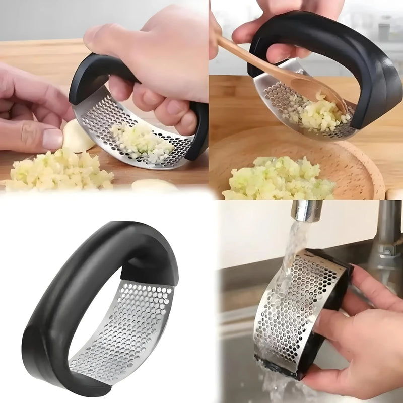 3 Kit Garlic, Onion and Potato Juicer, Stainless Steel Kneading Machine