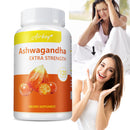 Ashwagandha Ergänzung - Verbessert den Schlaf, fördert Konzentration & Gehirnleistung, lindert Stress & hebt die Stimmung - 120 Kapseln