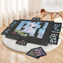 The Assembler | 2-in-1 Portable Felt Puzzle Table with 6 Drawers & Stand