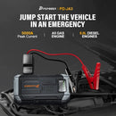 POPDEER PD-JA3 5000A 4-in-1 Jump Starter, 150PSI Air Compressor, 12V USB Powerbank with LCD Display, 10L Gas/8L Diesel