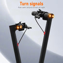 2026 New AOVOPRO P7 Turn Signal Electric Scooter 350W 8.5 Inch Tire Smart Escooter 31KM/H 36V10.5AH Electric Scooter for Adults