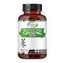 Korean Red Panax Ginseng + Ginkgo Biloba - Increases Energy, Stamina & Performance, Supports Mental Health - 120 Capsules