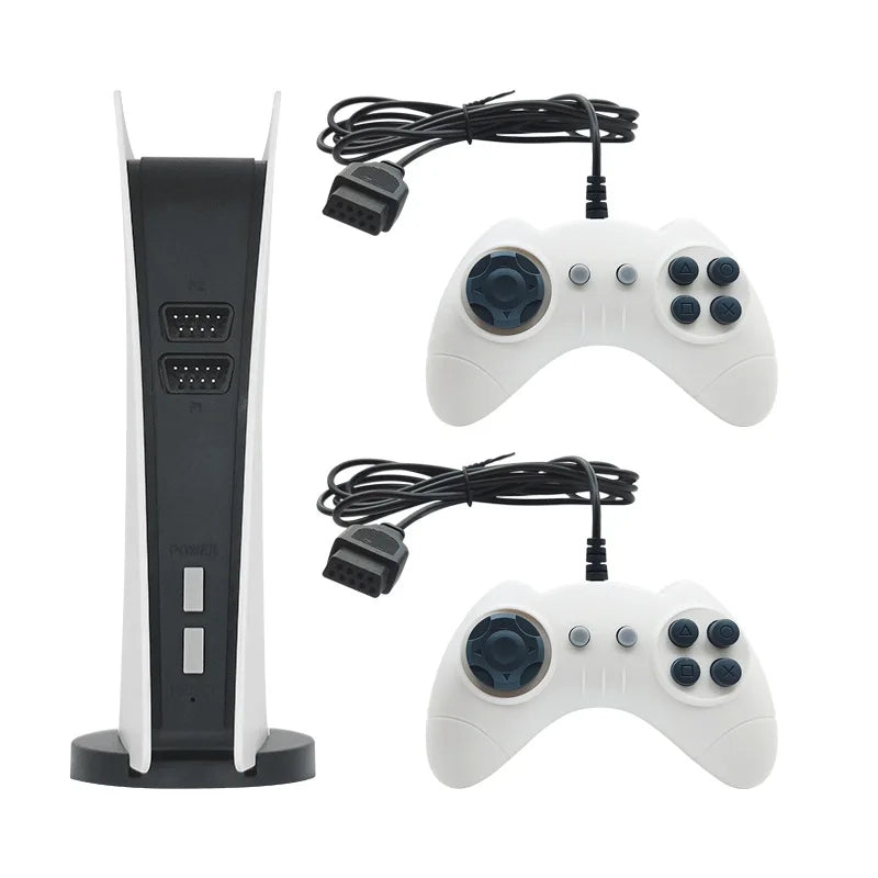GS5 Mini TV Video Plug-And-Play Game Console, 620 Classic Games, 2 Controllers, TV Output, AV Cable, Game Box, Gift