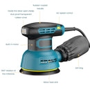The Surface Alchemist | 300W Random Orbital Sander with Variable Speed Control