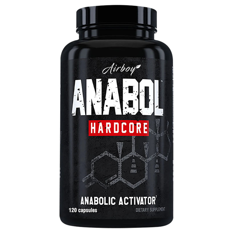 Anabol Hardcore Supplement - Helps Build Lean, Firm, High-quality Muscle, Promoting Muscle Growth - 120 Capsules