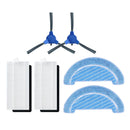Compatible for Cecotec Conga 1090 1790 Titanium Ultra Robot Vacuum Spare Parts Accessories Main Side Brush Hepa Filter Mop Rag