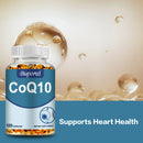 CoQ10 Kapseln - Unterstützen die Herz-Kreislauf-Gesundheit, spenden Energie, fördern die Durchblutung, Antioxidans - 120 Kapseln