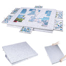 The Assembler | 2-in-1 Portable Felt Puzzle Table with 6 Drawers & Stand