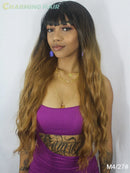 Peruca Longo Cacheado Wig Cabelo Fibra Orgânica Premium Alta Qualidade Colocação Fácil Identica ao Humano 70cm 270g