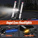 6000W Powerful Electric Scooter 60V 38Ah Max Speed 80km/h 80km Range 11'' Tire Dual Shock Absorbing Folding EScooter for Adults