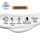 Ebin New York Wonder Lace Bond Lace Wig Adhesive Extreme Firm Hold Sensitive 1.15oz - Gentle on Skin, Long Lasting Hold