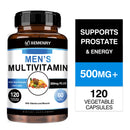Men's Multivitamin Supplements - Antioxidant, Bone, Immune, Energy, Metabolism, Muscle Function - 120 Capsules