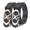 Men's Belt Punk Star Buckle Belt Design Cross Metal Vintage Gothic Men Women Y2K Belt Pu Leather Belt Pants Jeans Neutral Belts