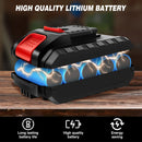Cordless Drill Driver 21V, Electric Drill Kit with 1500mAh LI-ion Battery, Cordless Screwdriver 25+1 Torque, 45N.m Max, 29PCS Accessory, 2 Variable Speed, LED Light for Home and Garden DIY Project
