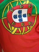 Directly Delivery 2 Pcs Free Size Four-way stretch fabric Portugal Portuguese Flags Car Mirror Cover